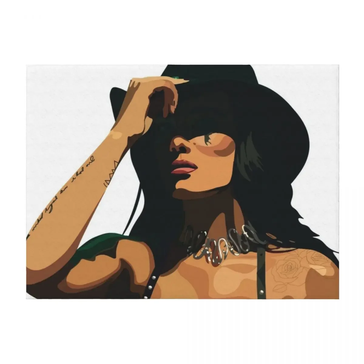 

Halsey - ysbs Throw Blanket Soft Plaid Multi-Purpose for sofa Weighted Blankets