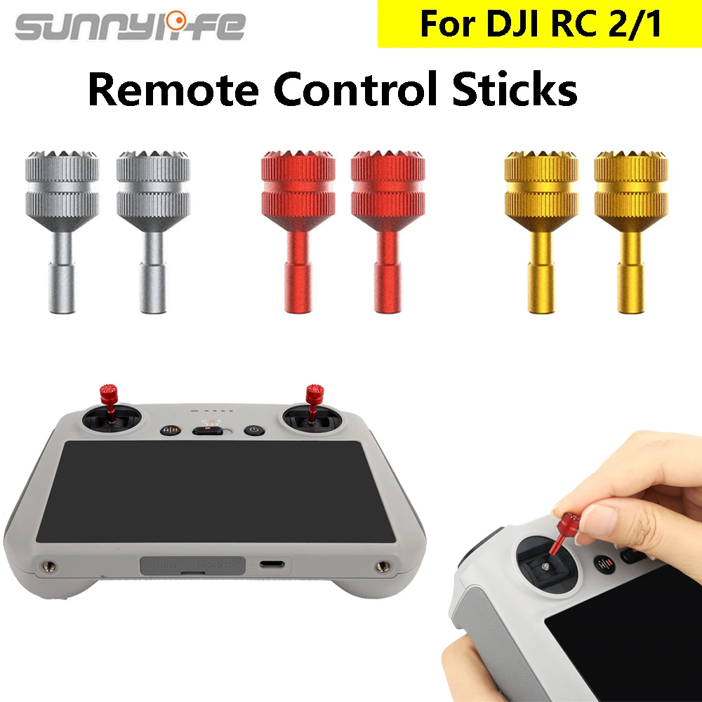 

Sunnylife Remote Controller Joystick For DJI Mavic 4 Pro/FLIP/Air 3S/Mini 4 Pro Thumb Rocker Replace Stick For DJI RC 2/RC Parts