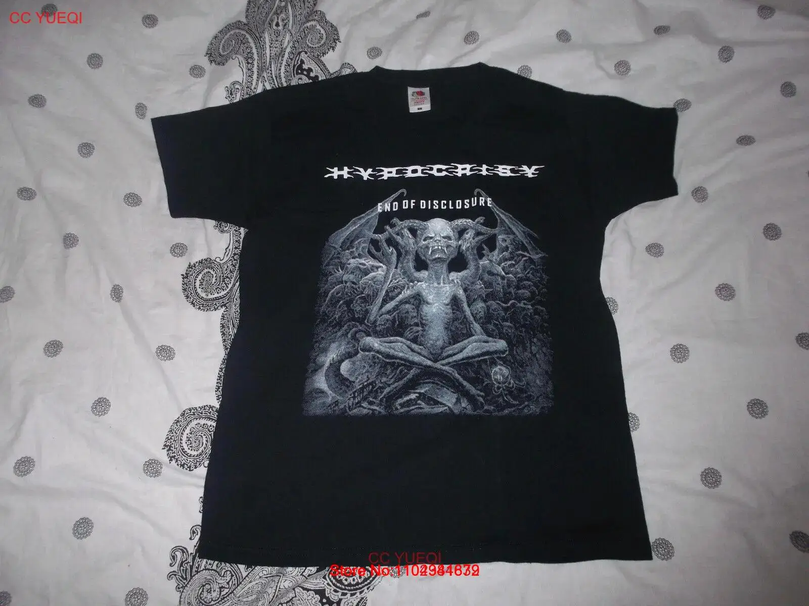 HYPOCRISY SHIRT END OF DISCLOSURE RARE!!!