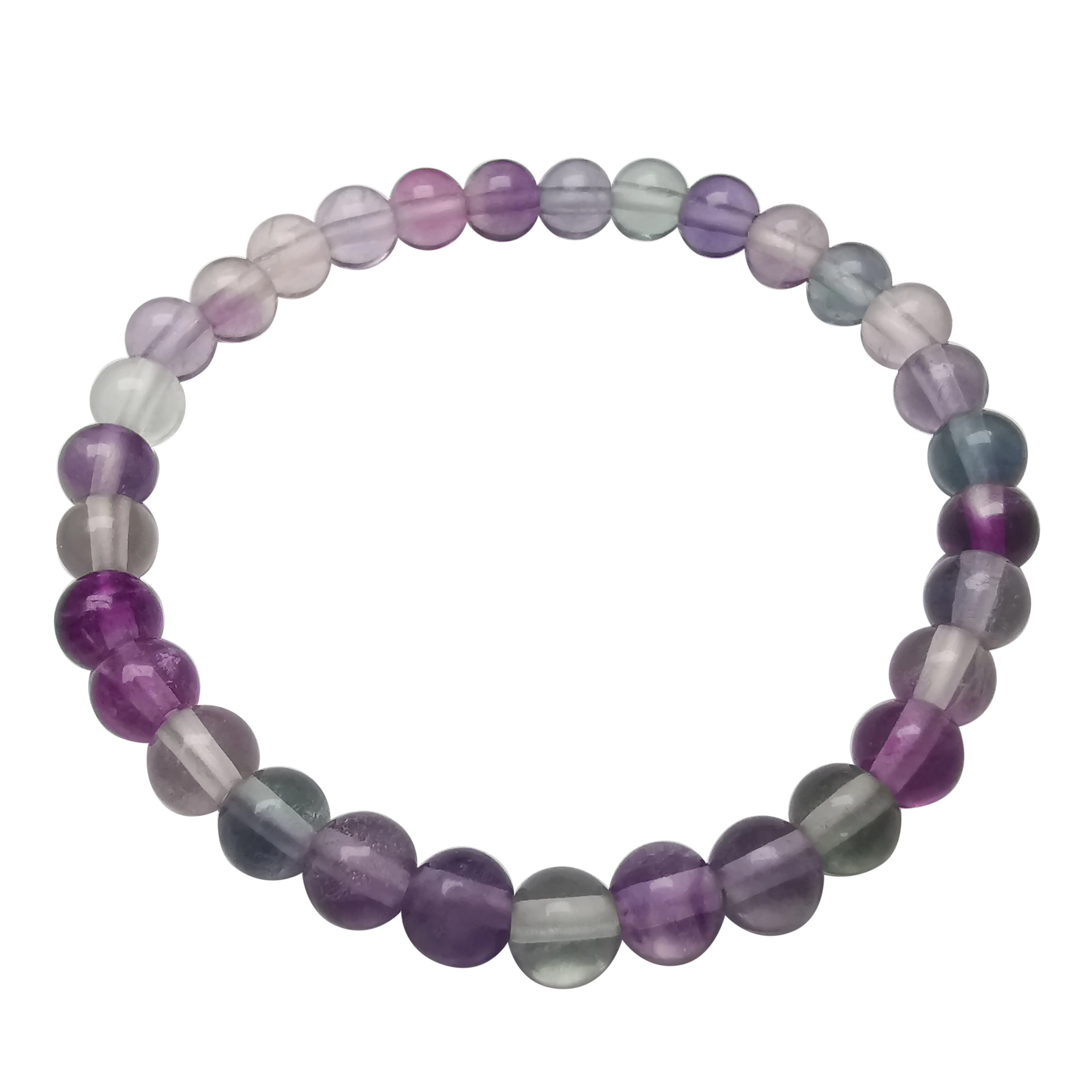 

Rainbow Fluorite Energy Bracelet