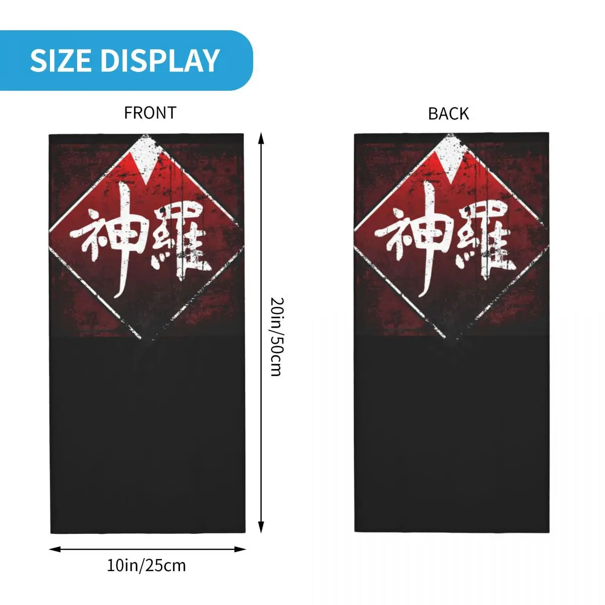 Marvelous Bandana Neck Cover Printed Motorcycle Motocross Shinra Corporation Face Scarf Running Unisex Adult Windproof