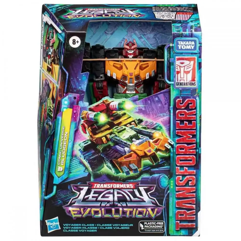 TAKARA TOMY Transformers juguetes Legacy Evolution Voyager clase cómic universo Bludgeon juguete figura de acción regalo F7211