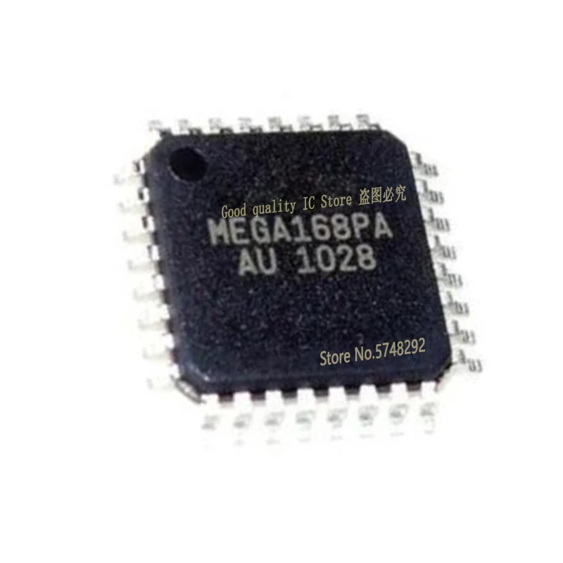 

10 шт./лот ATMEGA168PA-AUR ATMEGA168PB ATMEGA168 QFP-32 ATMEGA168PB-AU