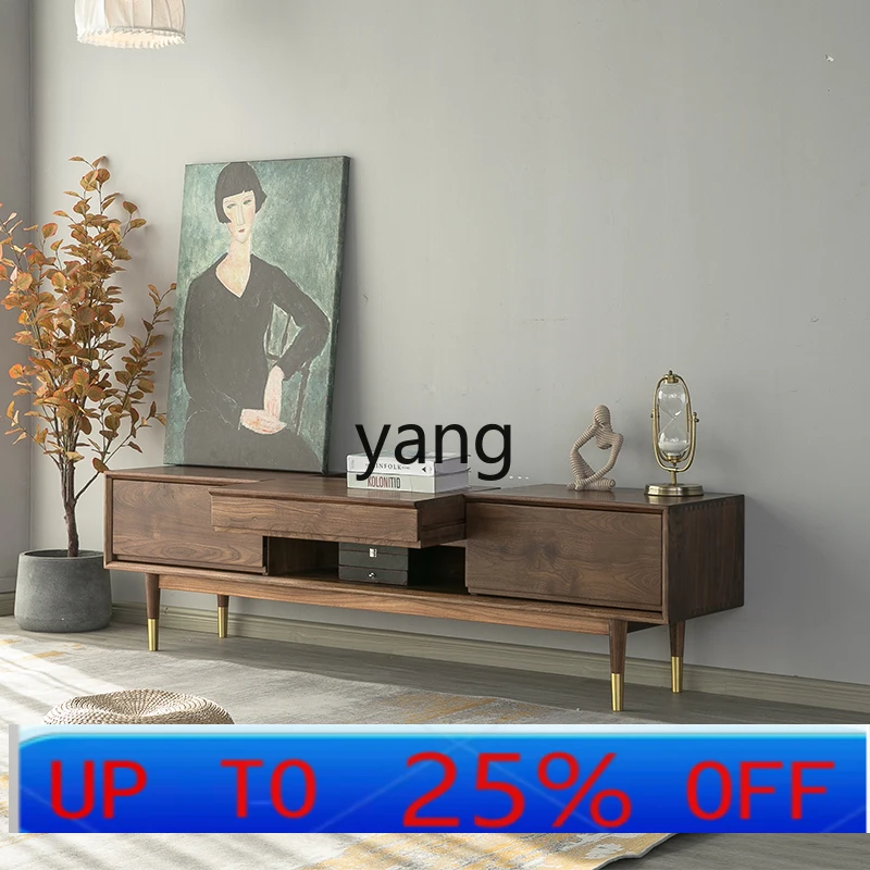 

Lhh living room cabinet TV cabinet Nordic modern simple multi-functional telescopic