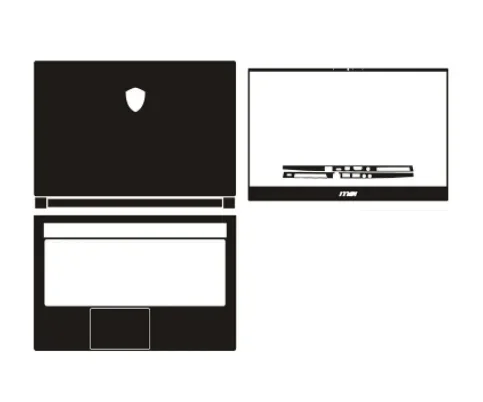 Film Skin MSI GF63 GF65 GT77 GS65 – Protector Antiarañazos Adhesivo - imagen 2