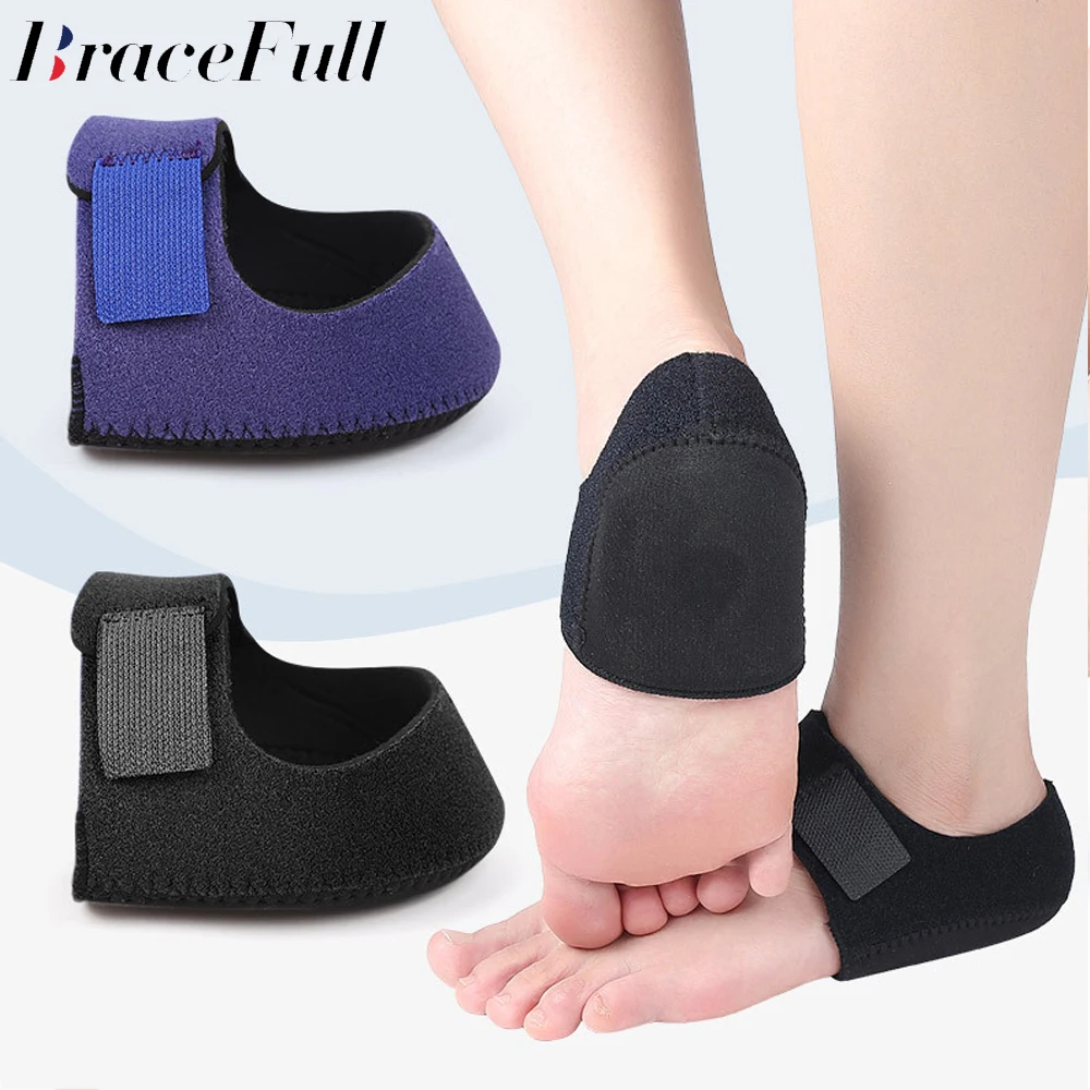 

1Pair Plantar Fasciitis Heel Cups for Heel Pain Protectors Sleeves Pads, Heel Support for Heel Pain,Heel Spur,Cracked Heels