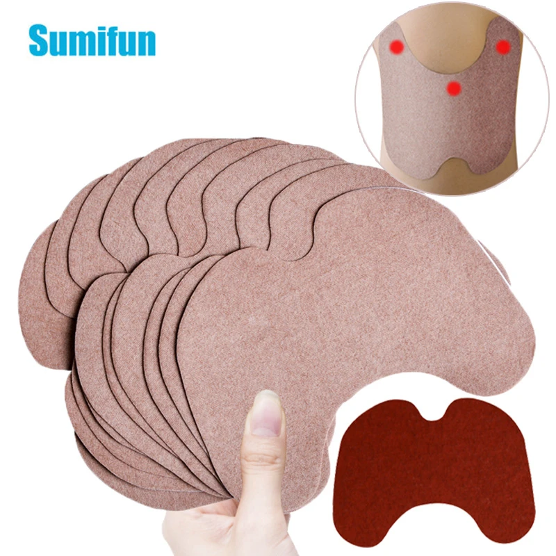 

6Pcs Knee Pain Heating Patch Rheumatoid Arthritis Osteoarthritis Medical Plaster Wormwood Joint Synovitis Chinese Medicines