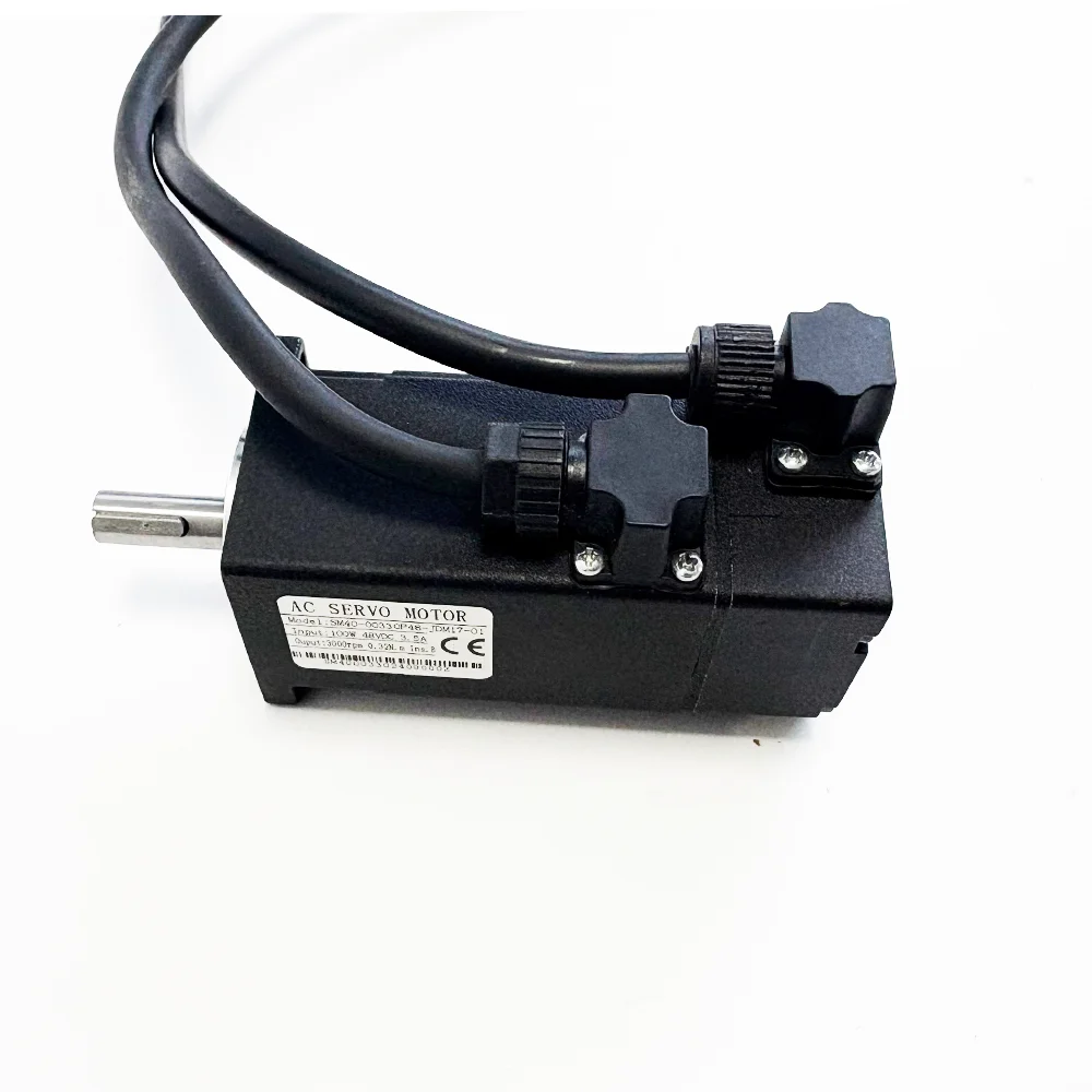 Waterproof Performance Servo Motor 750W With 3000 RPM Speed 80mm Frame Flange Mount Permanent Magnet Construction