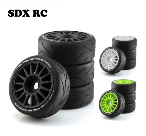 

4pcs 103mm 1/8 RC Off-Road Buggy Rally Car Tires Wheel 17mm Hex for ARRMA Redcat Team Losi Kyosho VRX HPI WR8 HSP Hobao