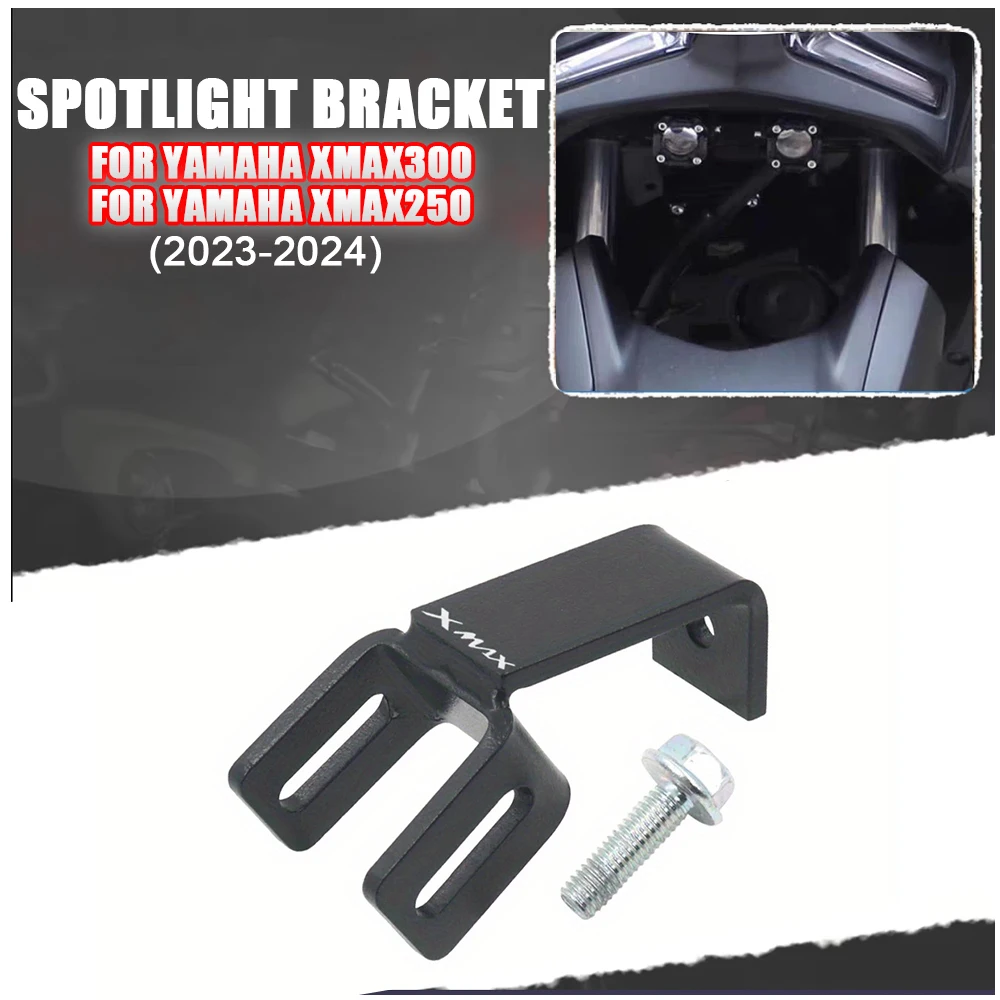 

Motorcycle Spotlight Bracket Holder Sport Light Fog Lights Mount For YAMAHA XMAX300 XMAX250 2023 2024 XMAX 300 250