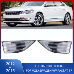 Car Frront Bumper Fog Light Lamp Reflectors Trim For VW Volkswagen Passat B7 2012 2013 2014 2015 561941778B 561941777B