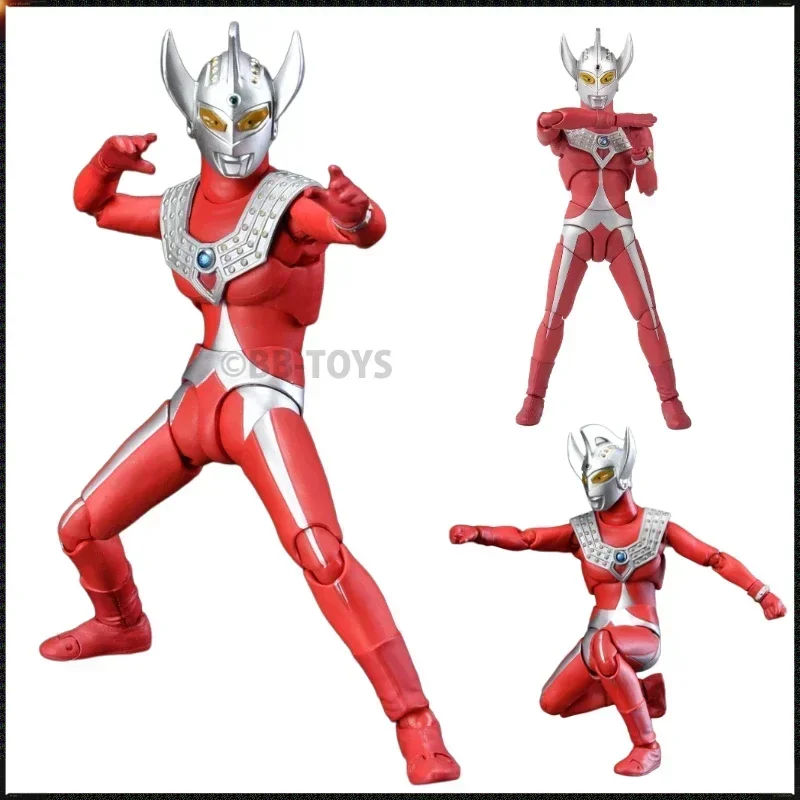 W magazynie Bandai S.H.Figuarts seria Ultraman SHF Taro stawy ruchome Anime figurka zabawki kolekcjonerskie oryginalne ozdoby w pudełku