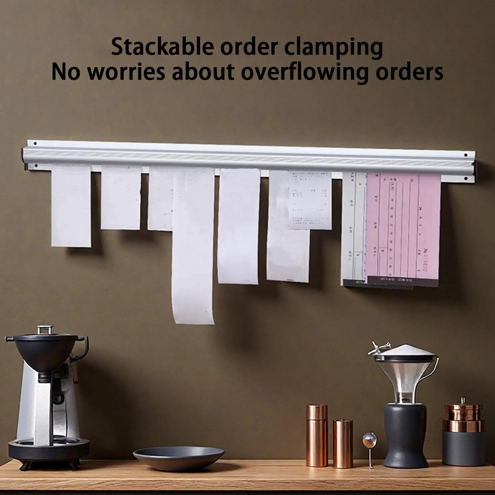 

Держатель для билетов в ресторане, противоскользящая стойка из алюминиевого сплава без сверления, стойка для билетов, стабилизатор для ресторана, дома, отеля