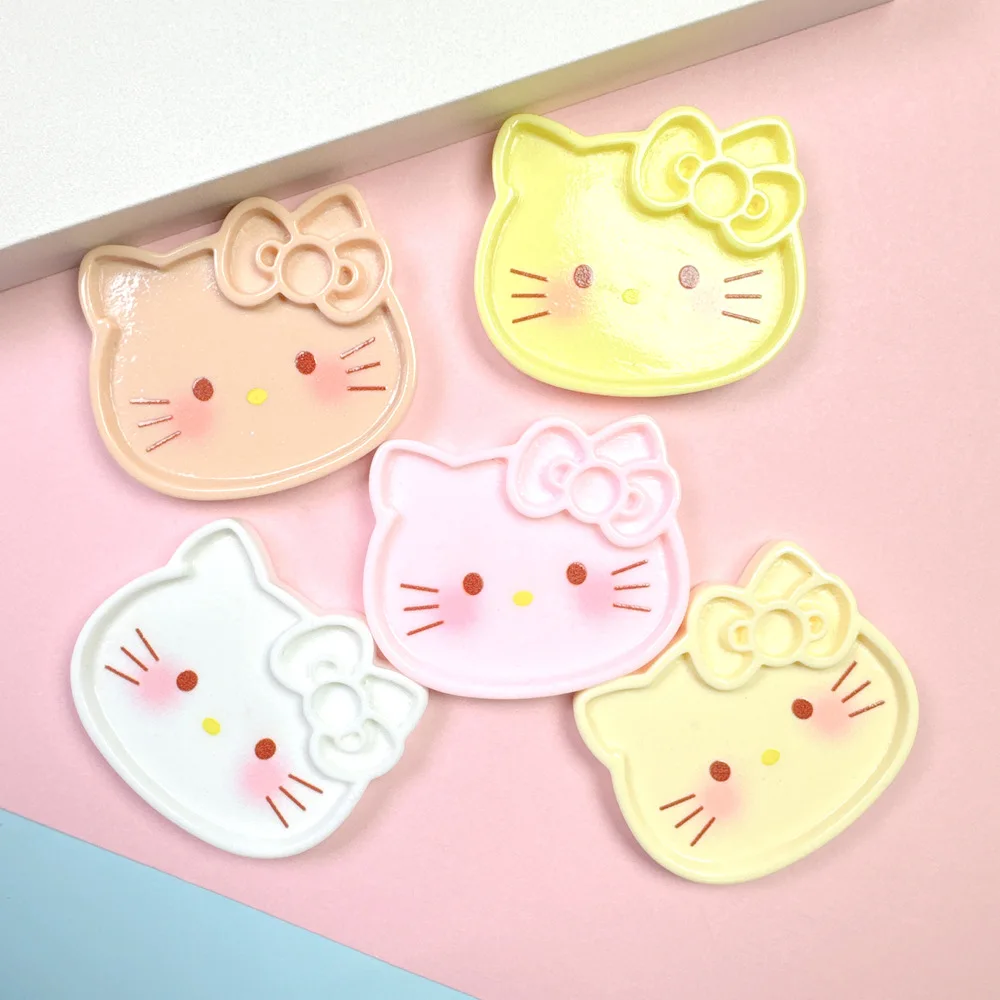 

Kawaii Animal Shape Plate Resin Flatback Cabochon Charms DIY Pendants for Scrapbooking Dollhouse Miniature Decorations Crafts