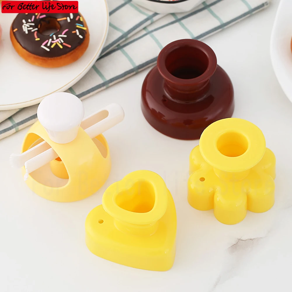 Donut Mold Doughnuts pizza Cooking Cutter Desserts Bread ravioli maker Maker Cake Decorating Tools Kitchen Baking Accessorie