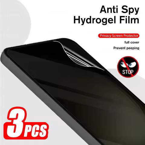3PCS Privacy Hydrogel Flims For Samsung Galaxy S23 S24 S22 Plus S21 S 24 Ultra FE S21FE S23FE Anti-Spy Screen Protectors