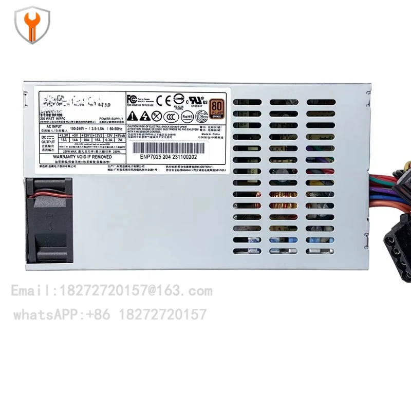 New Original Power Supply Enhanced ENP-7025B FLEX-ATX Psu 250W Max Nas/Itx Power Supply