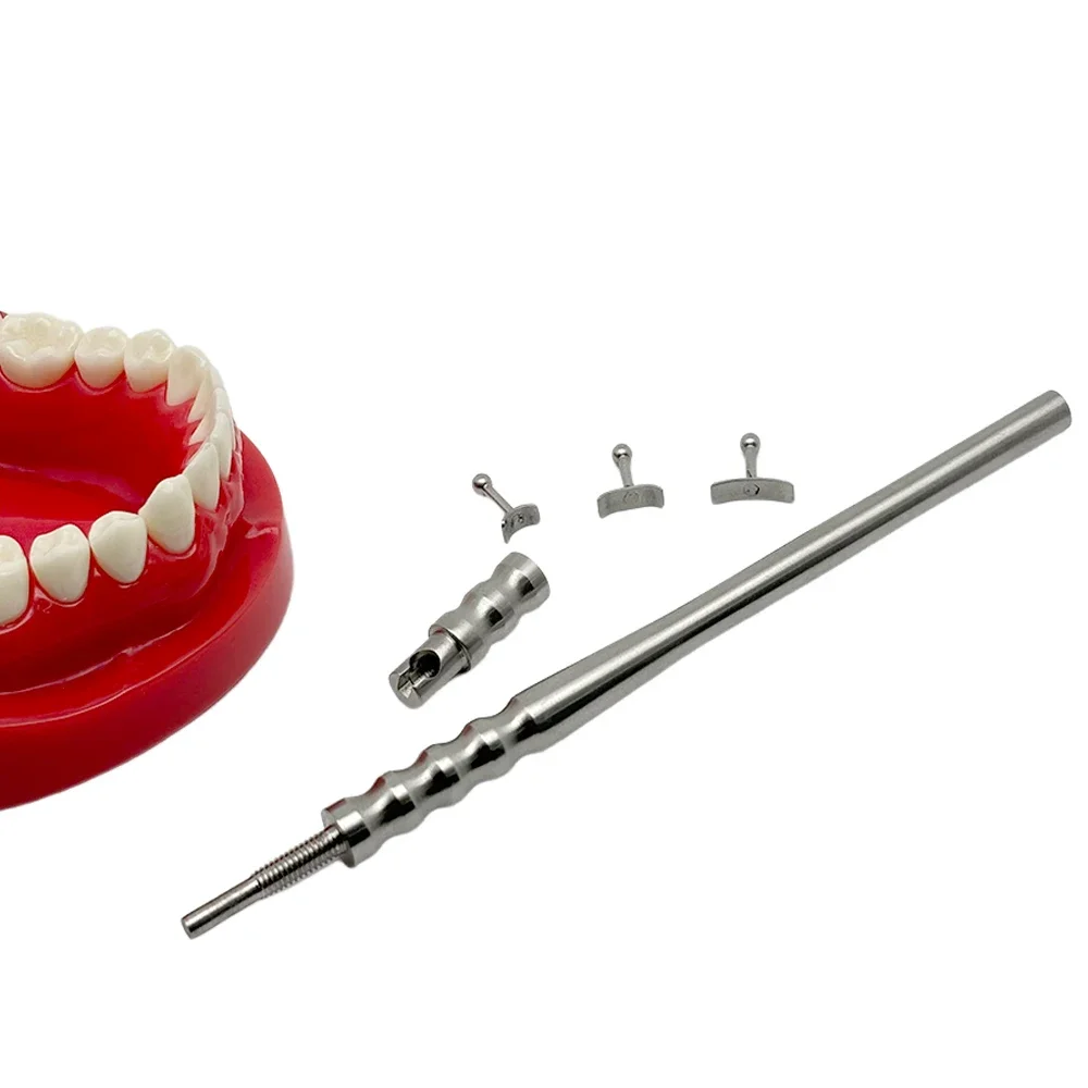 Dental Implant Gingival Protector Socket Shield Retractor with 3 Replaceable Tips for Gum Separation and Isolation