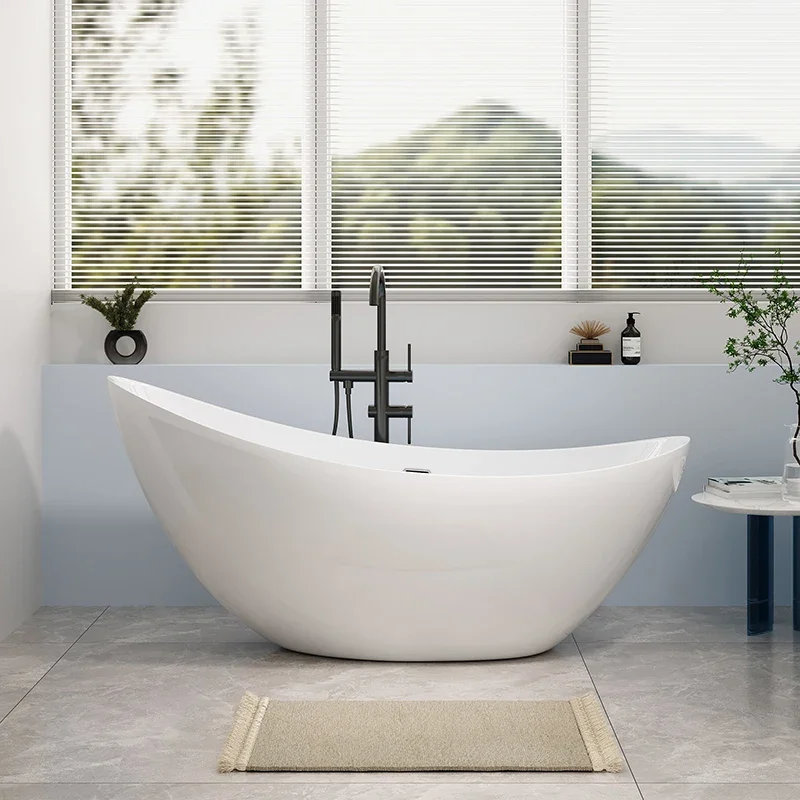 Bathtub Moon Art Modeling Independent Bath Basin