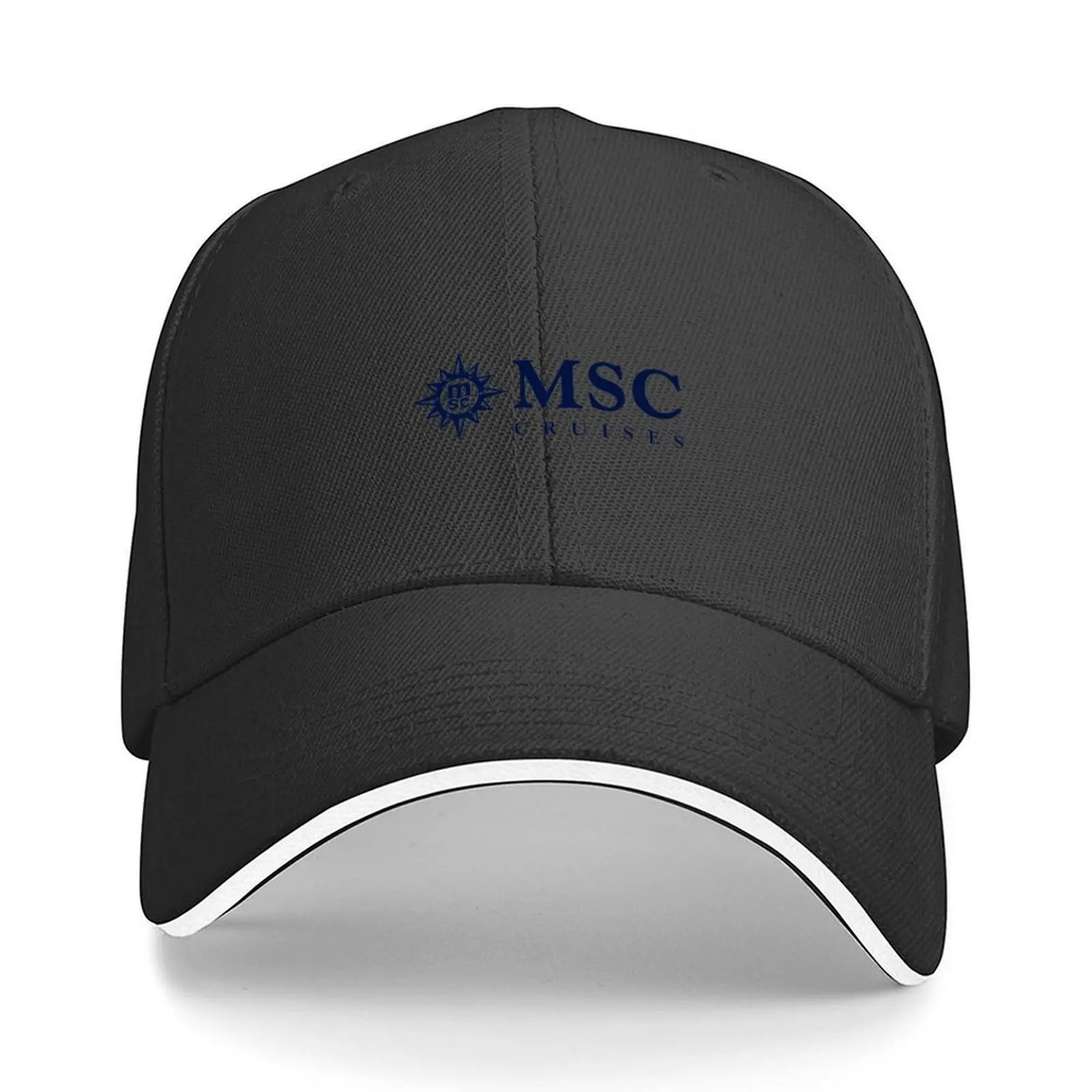 

Sailing With MSC Baseball Cap Luxury Cap Wild Ball Hat Golf Hat Man luxury woman cap Baseball Men Women's