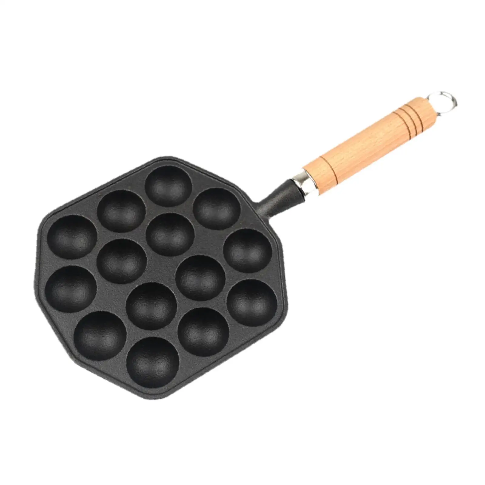 Takoyaki Grill Pan Baking Pan Multipurpose Portable Easy to Clean Barbecue Plate Takoyaki Ball Baking Dish for Outdoor Camping