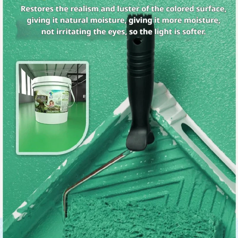 Water-based epoxy floor paint floor paint pressure-resistant water-based outdoor anti-slip