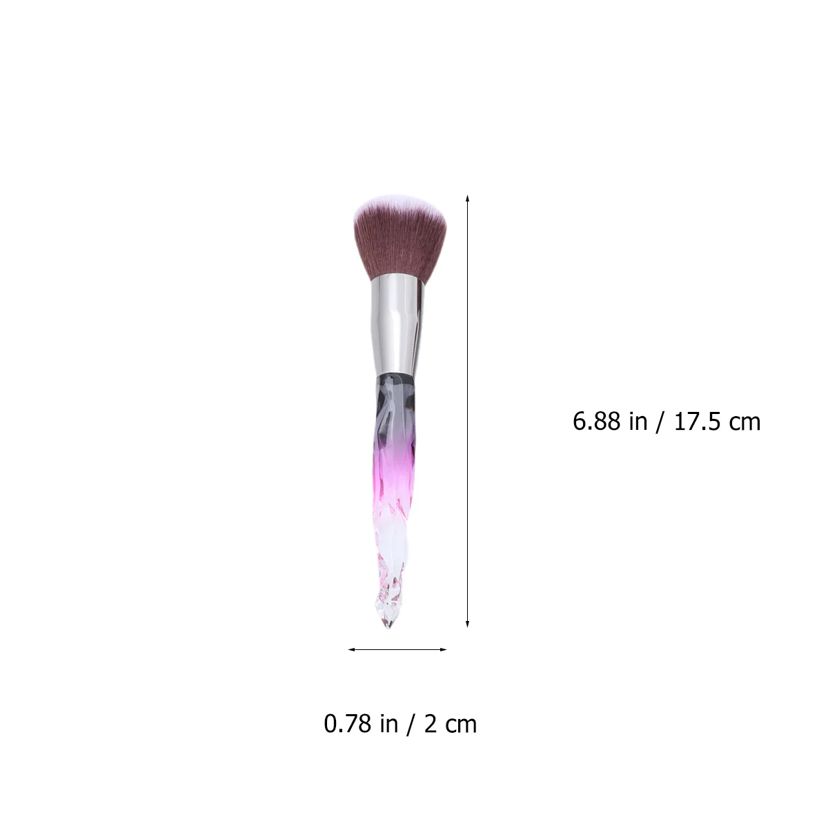 10 個のメイクブラシセットクリスタルハンドルブラシソフトプレミアムファイバー女性のための基本的な毎日のメイクツールギフト