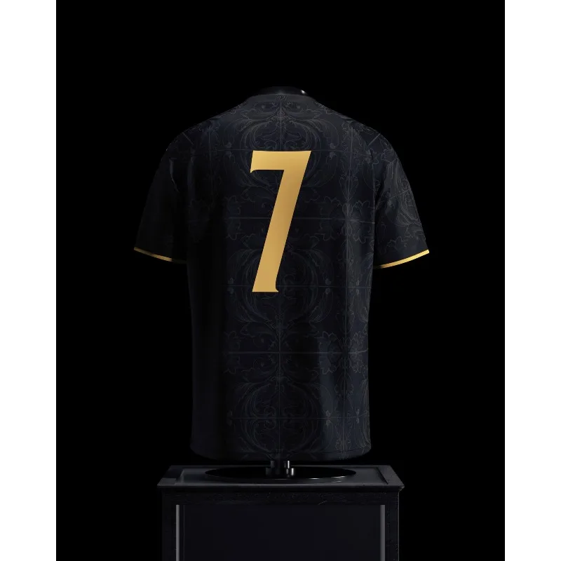 Assisting World Football Events, Portugal's Creative Concept Jersey, Summer Jersey Designed for Solo Use, 3D Printed