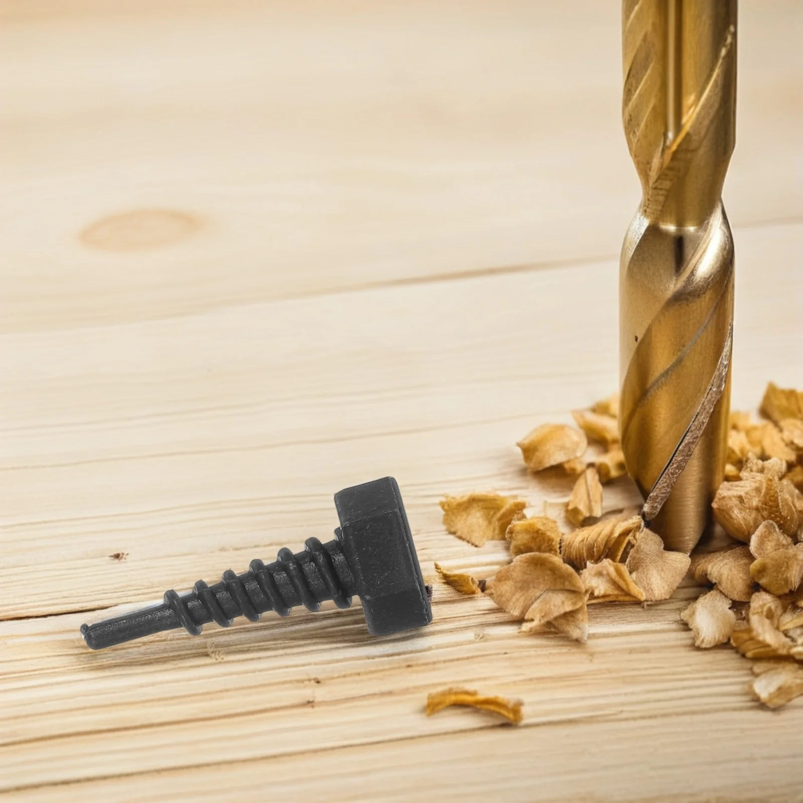 

100pcs Plant Root Fixing System: Universal Plastic Grow Nails For Outdoor Gardening Durable Black Screws Smooth Surface Root