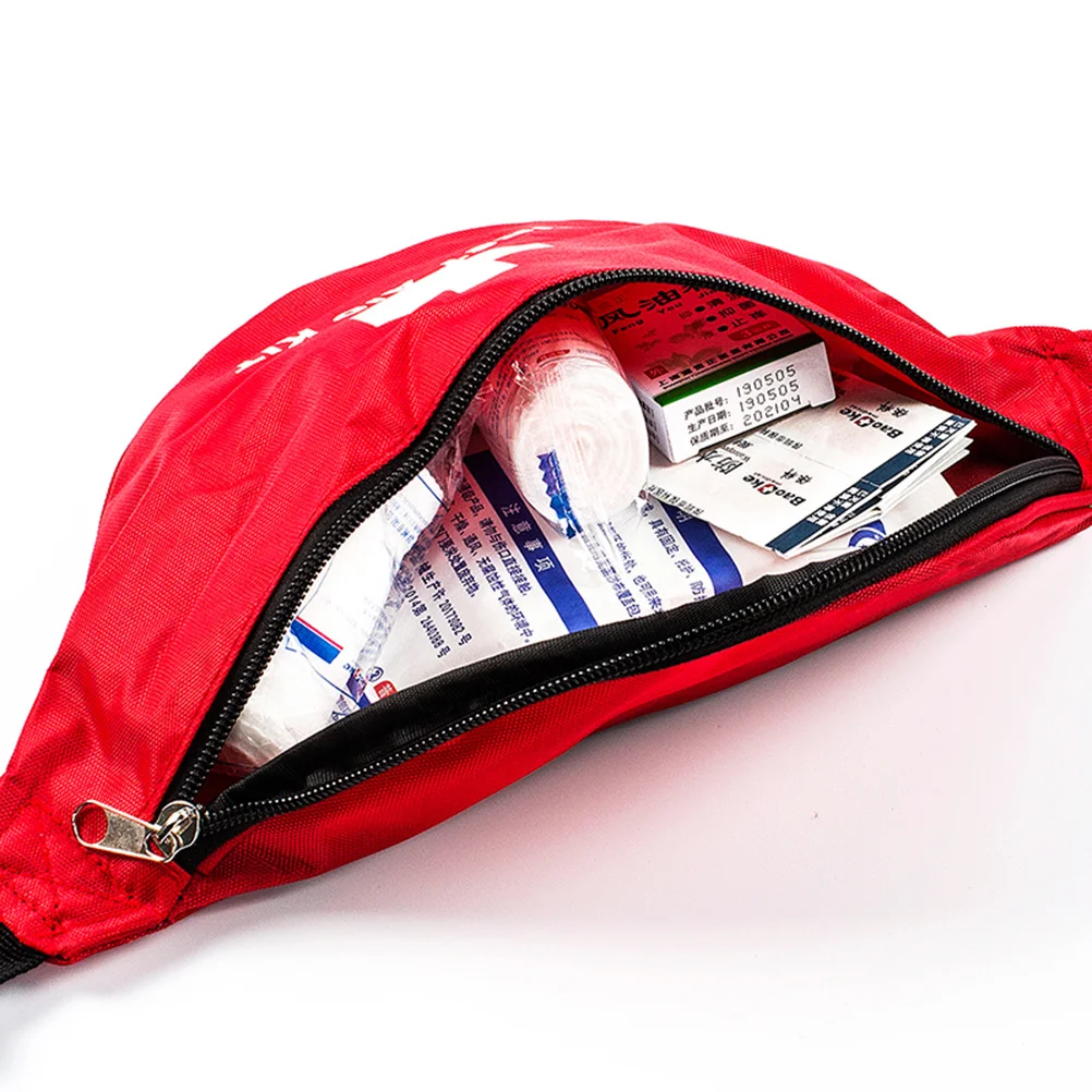 

1pc First Aid Waist Bag Waterproof First Aid Kit Emergency Bag For Outdoor Boating Kayaking Sailing Canoeing Surfing Beach