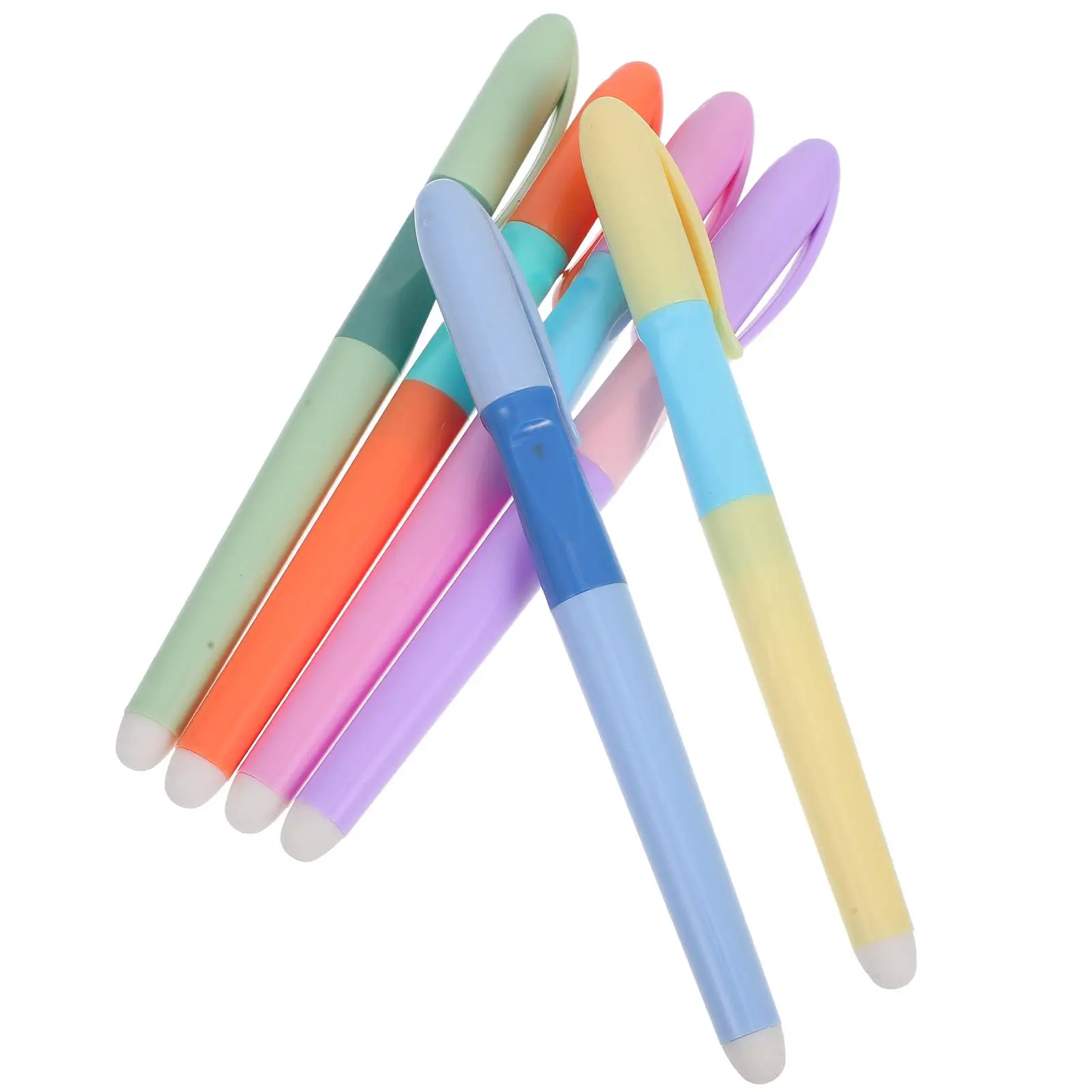 

6 PCS Calligraphy Pencil Cute Blue Erasable Pens Pencils Kindergarten for Students