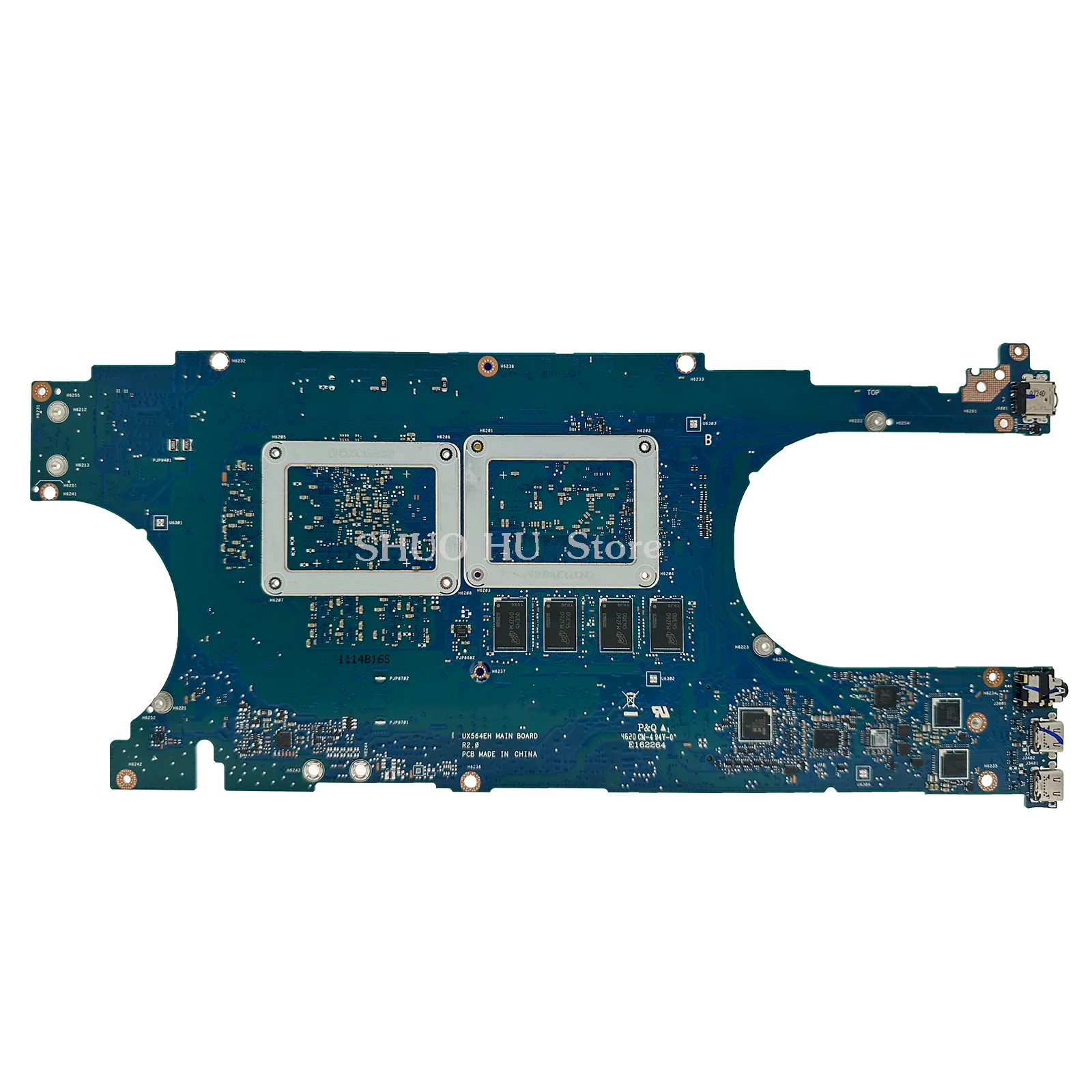 Dinzi UX564EH Mainboard For ASUS Zenbook Flip15 UX564E Laptop Motherboard With i5-1135G7 i7-1165G7 GTX1650Ti-V4G 16GB/RAM