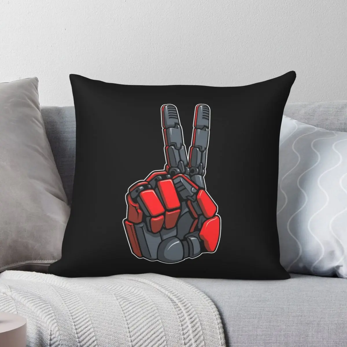 Metal Gear V Pillowcase Polyester Linen Velvet Printed Zip Decor Throw Pillow Case Home Cushion Cover Wholesale 45x45