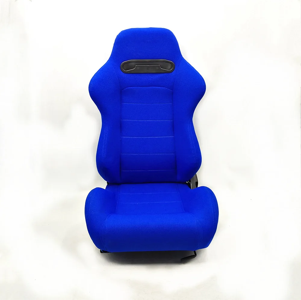 LMM custom racing chair blue pineapple cloth adjustable car seat