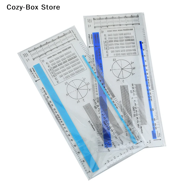 [ZY]ECG Ruler ECG Student Pocket Reference Guide Electrocardiogram Ruler Cardiogram Transparent Soft Heart Rate Ruler[ZY]