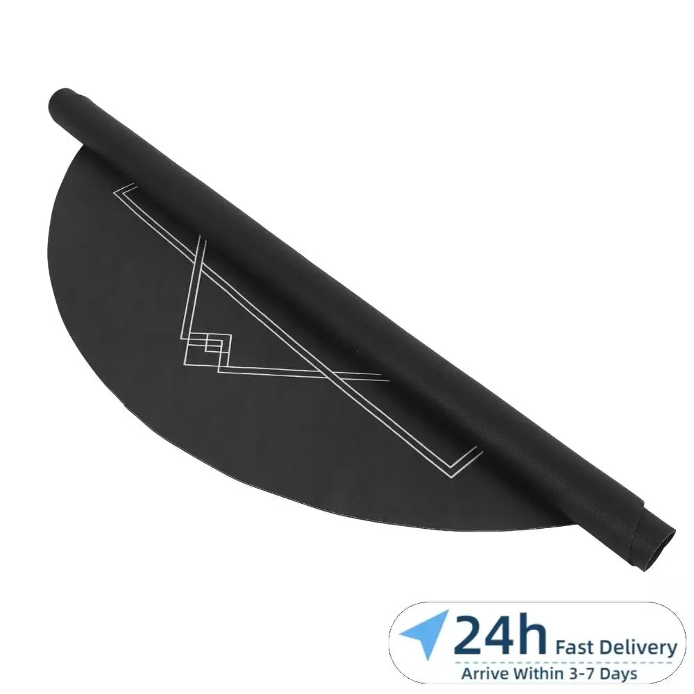 

Профессиональный коврик для казино 120x120 см с прошитыми краями, портативный резиновый коврик для покера с противоскользящим покрытием для настольных игр