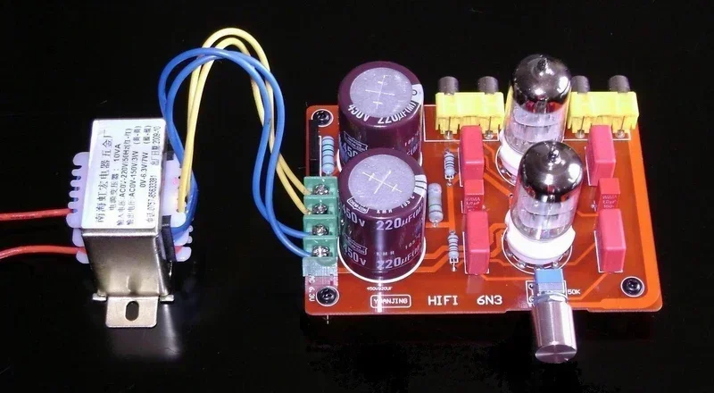 6N3 tube pre-amp board,(With transformer)/Electronic valve amplifier board