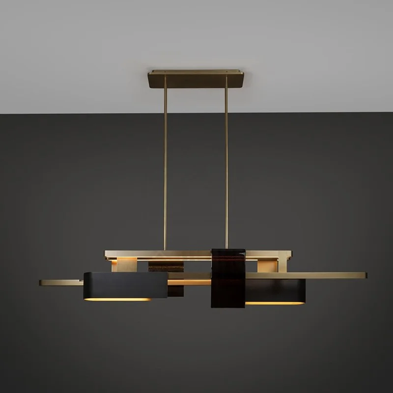 

2026 Modern Scandinavian New Dining Room bar Chandelier Designer Personality Creative Shape Custom Chandelier