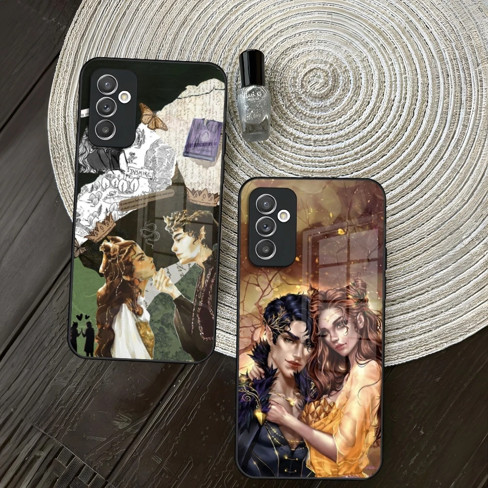 The Cruel Prince Jude And Cardan Phone Case for Samsung Galaxy S26 S25 S24 S23 S22 S21 S20 FE Edge plus Ultra Glass Cover