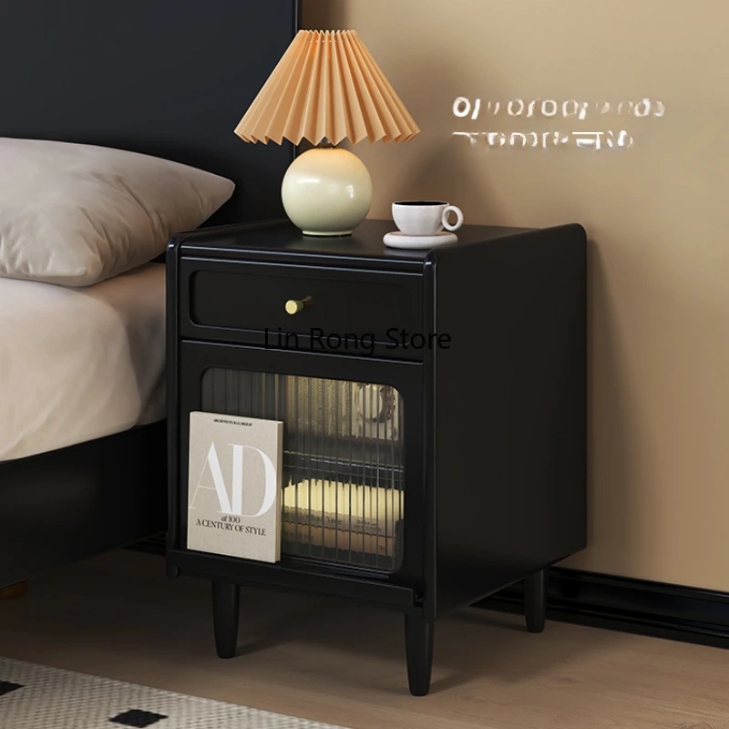 

Nordic Home Nightstands Bedside Tables Drawers Modern Bed Headboard Simple Home Bedside Mesitas De Noche Bedroom Furniture