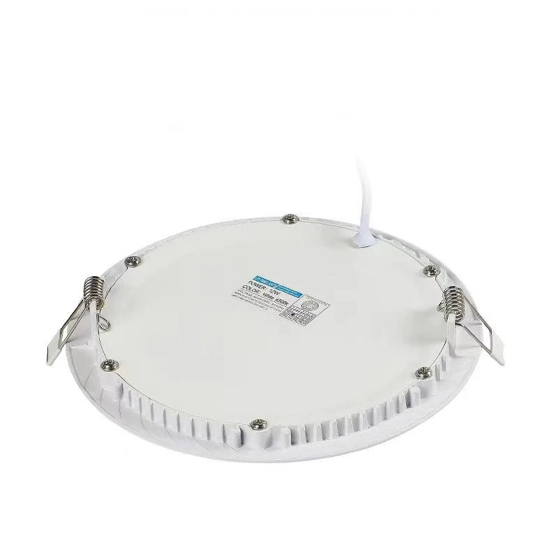 LED ultra-cienki okrągły Downlight 3W-25W nadaje się do domowego i komercyjnego oświetlenia wewnętrznego wbudowane kwadratowe oświetlenie punktowe