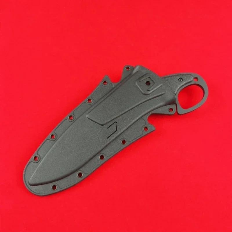 كامل تانغ KB 2491 شفرة مثبتة سكين مع غمد AUS-8A شفرة فولاذية ومقبض سكين تخييم خارجي Edc الصيد أدوات إنقاذ