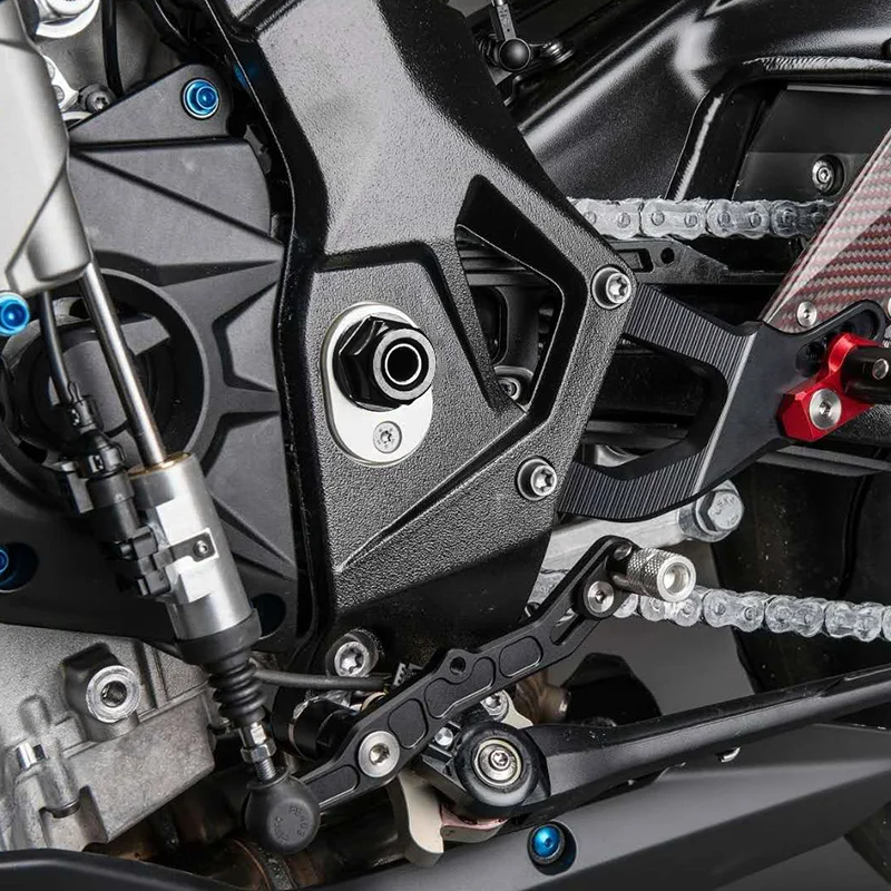 Écrou de Vis d'Essieu de Roue Arrière de Moto, Accessoires CNC Tuerca Rueda Postérieur pour BMW S1000R S1000RR S 1000R 1000RR, Nouvelle Collection 2024