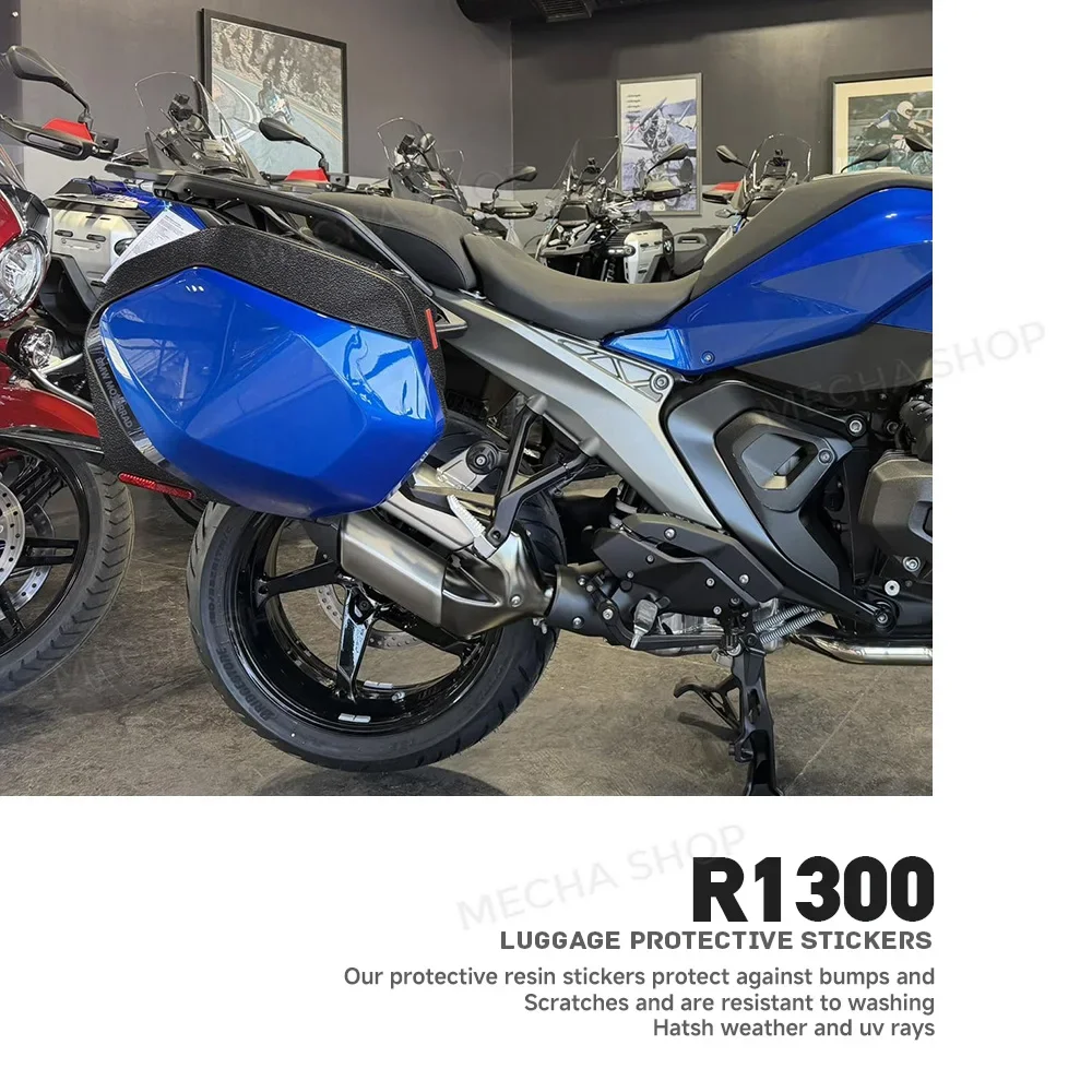 Motorcycle Suitcase Stickers Protective PEVA Frosted Anti-slip Sticker For R1300RS/R 2025 2026