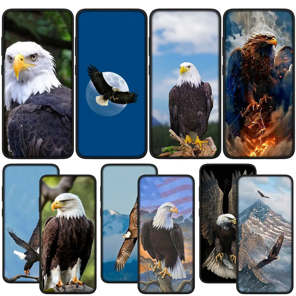 Чехол для телефона Bald Eagle, чехол для Xiaomi Redmi Note 13, 8, 7, 12 Pro, A3, 13C, 12C, 8A, 7A, 8T, A3X, мягкий чехол