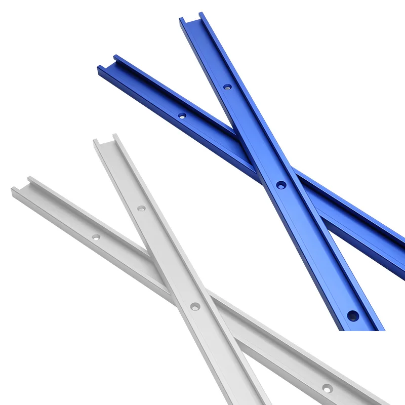 

T-Track предварительно просверленный высокостабильный профиль из алюминиевого сплава Т-образный путь с монтажными отверстиями для верстака, настольной пилы, проекты «сделай сам»