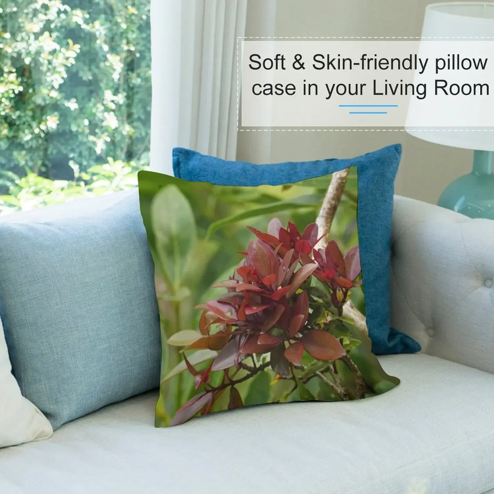 Liko Lehua Throw Pillow Decorative pillowcase Christmas Pillow Decorative Sofa Cushion pillow