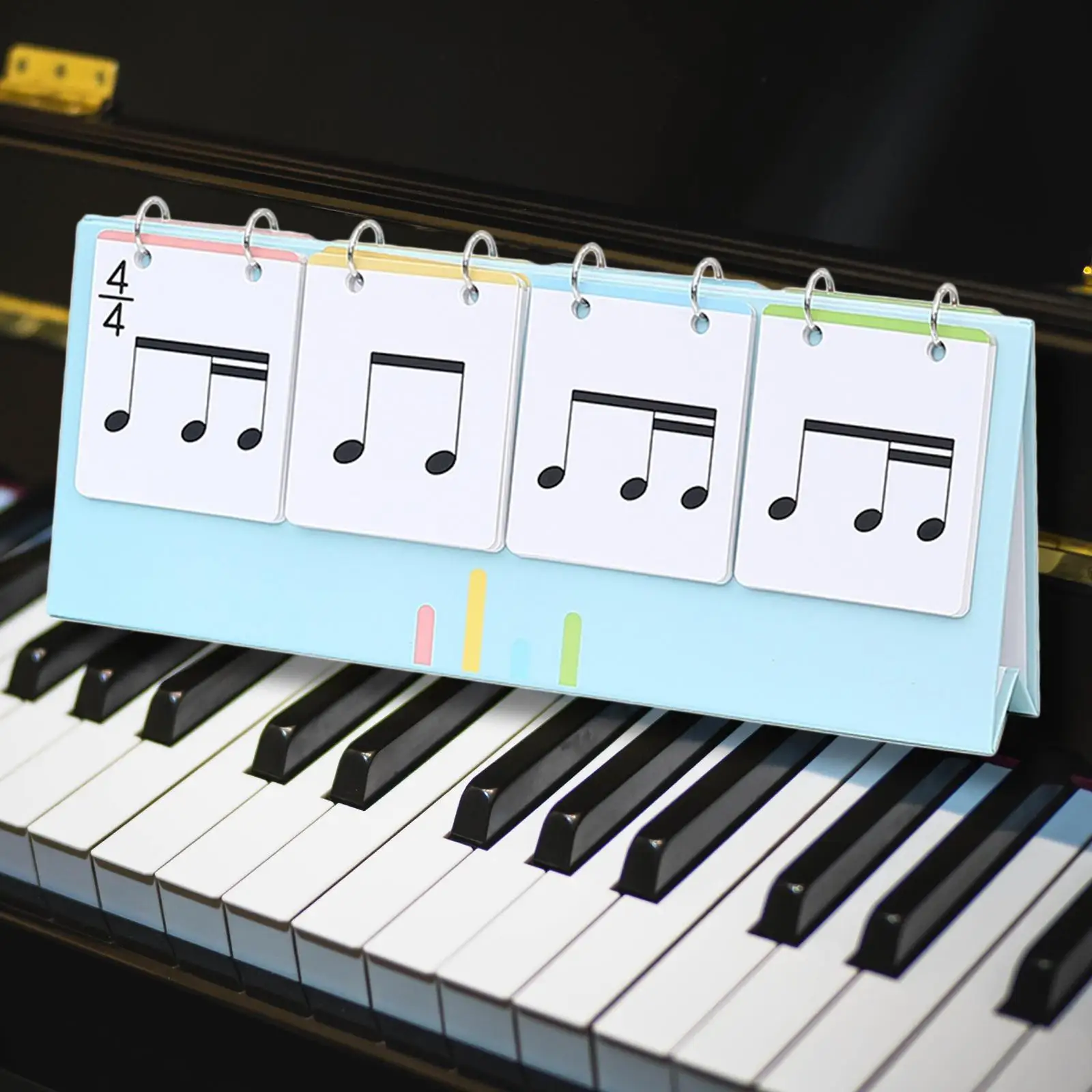 Musical Notation Learning Card Early Learning Educational Guitar Piano Staff