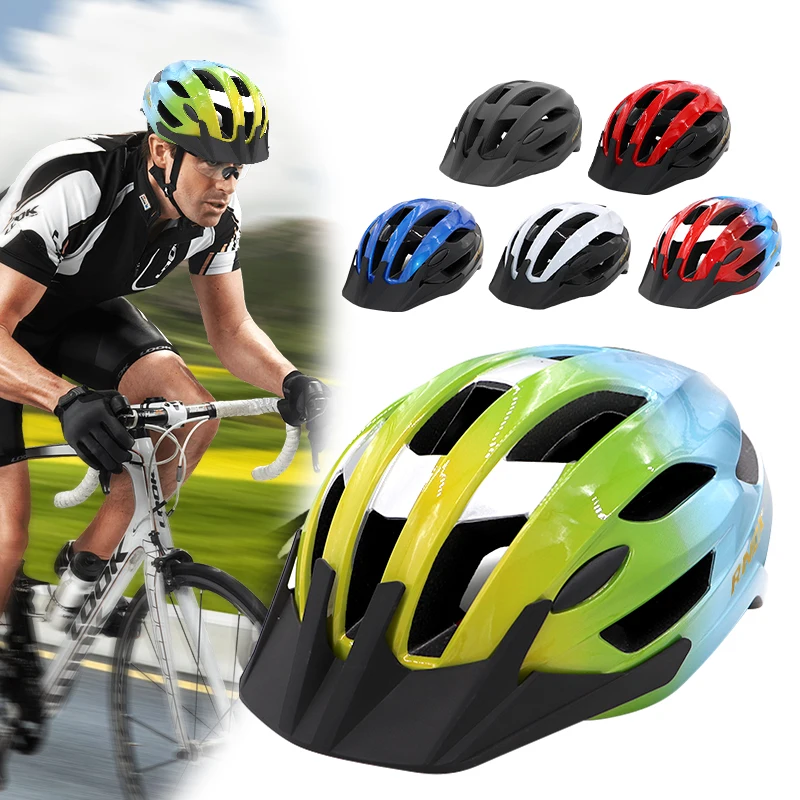 Ultralight Cycling Helmet Road Mtb Helmet Cycling Safety Cap Racing Bike Equipments Men Women Integrally-Molded Bicycle Helmet