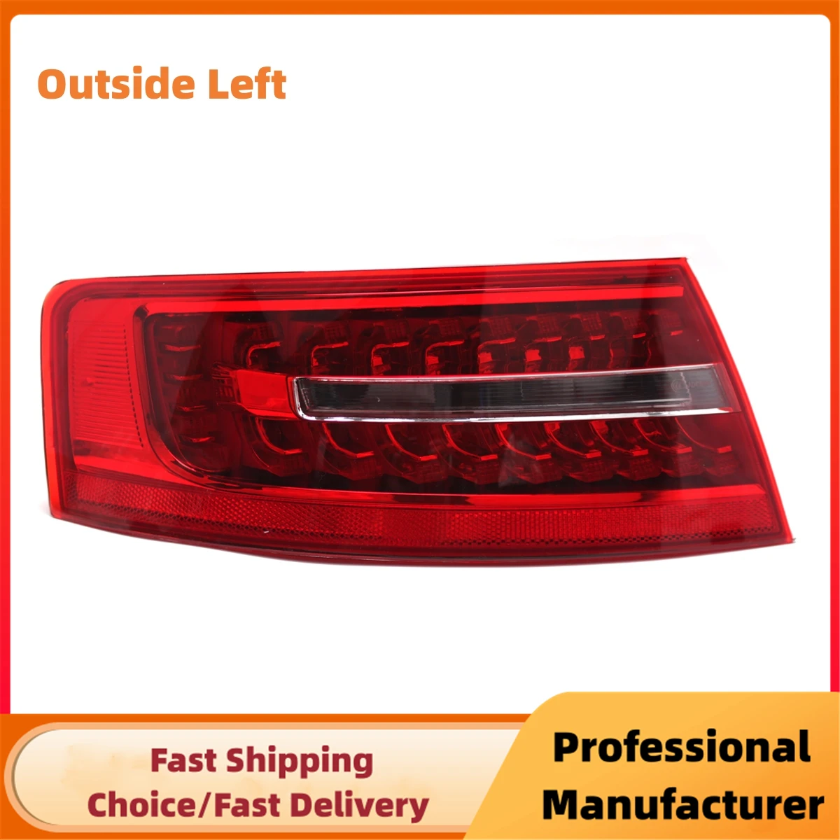Voor Audi A6 C6 S6 RS6 Saloon Sedan 2009 2010 2011 LED Auto Achterlicht Remlicht Achter Richtingaanwijzer Stop lamp Montage